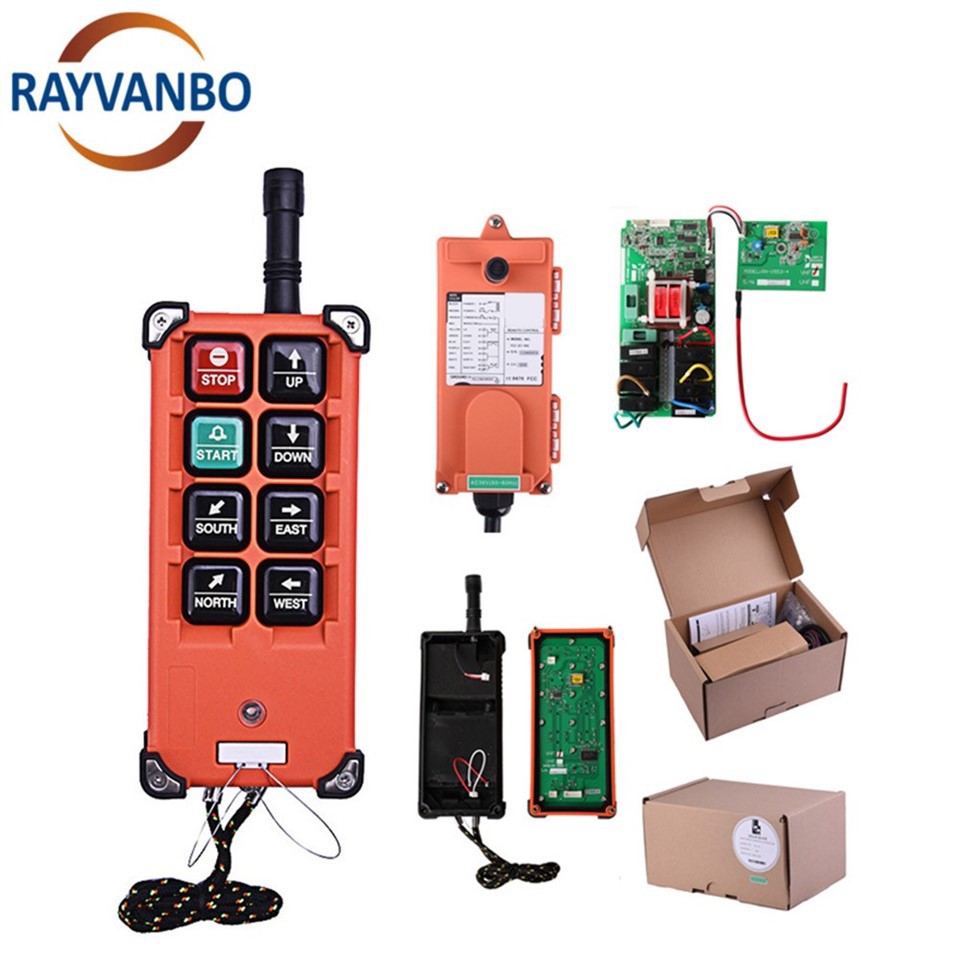 F21-E1B Industrial Remote Control 6 Buttons Single Speed Wireless Radio Transmitter Receiver price