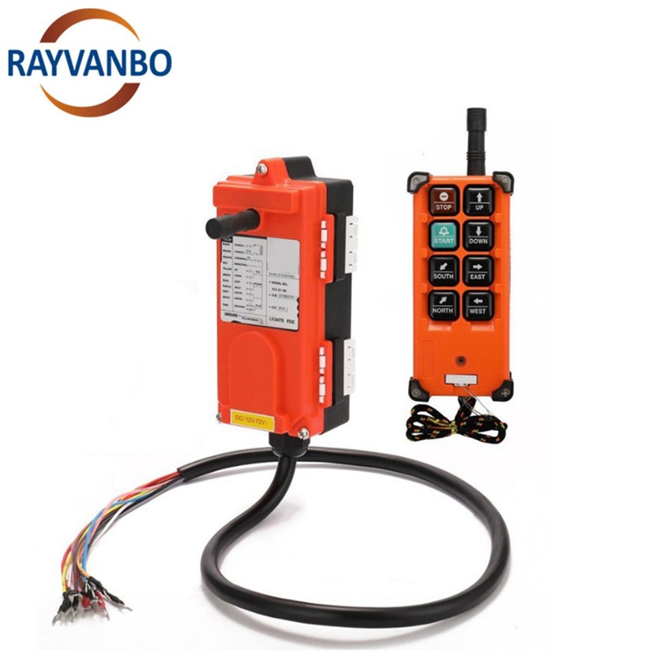 F21-E1B Industrial Remote Control 6 Buttons Single Speed Wireless Radio Transmitter Receiver best